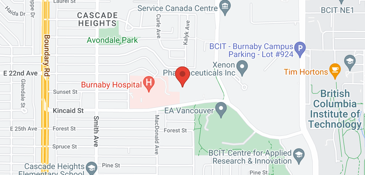 map of 4078 NITHSDALE STREET
